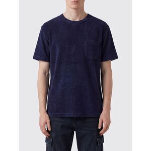 Howlin Men Howlin Crew Neck T-Shirt In Cotton Blend With A Chest Patch Pocket